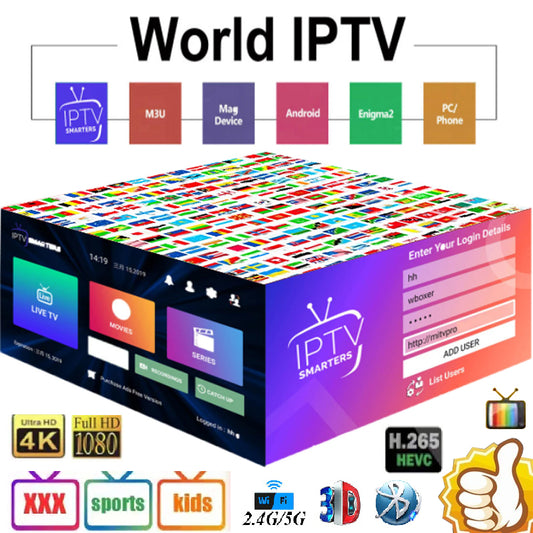 Test IPTV Smarters Pro / Smarters Player Lite 2H Anroid / M3u MegaOtt